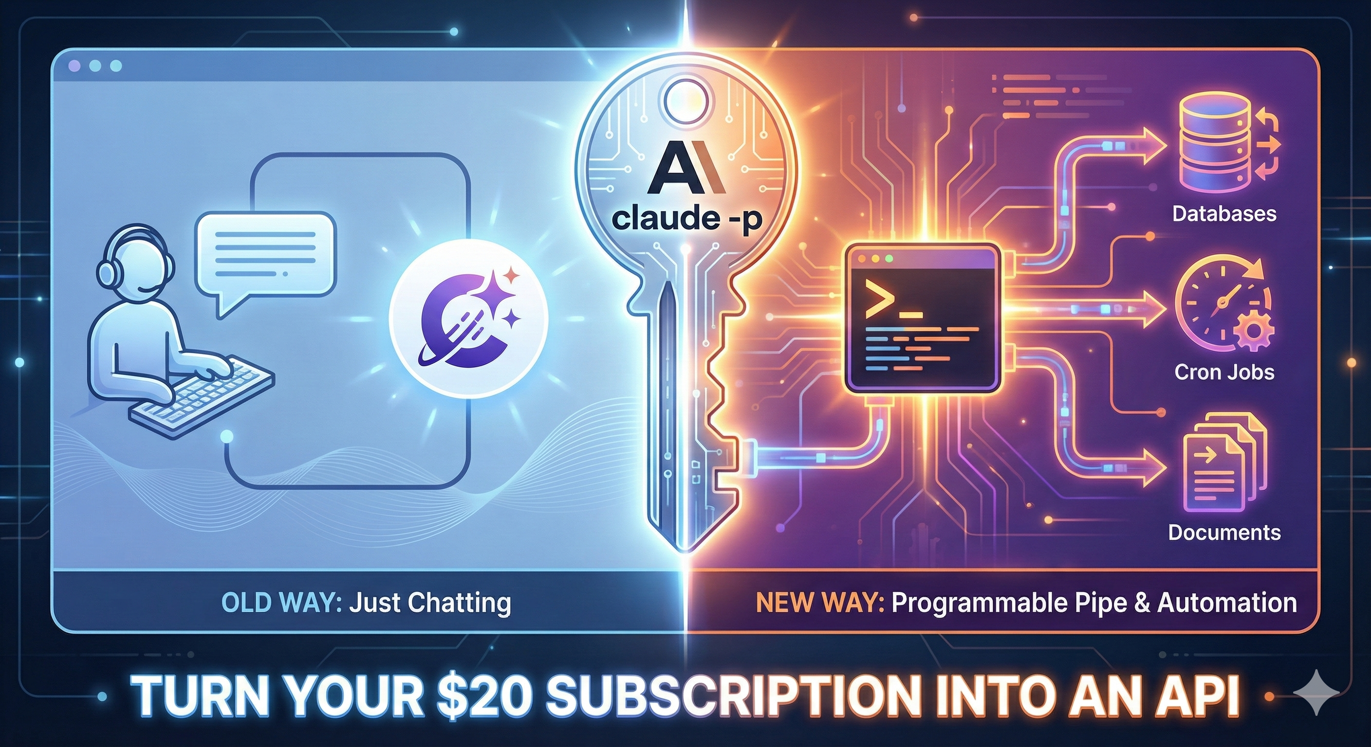 The $20 AI You're Not Using: How a 3-Hour Side Project Revealed a Hidden Interface to Claude